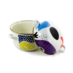 Abstract Enamel Mussel Pot 10 Abstract Enamel Mussel Pot -Home Kitchen 0A2A9294
