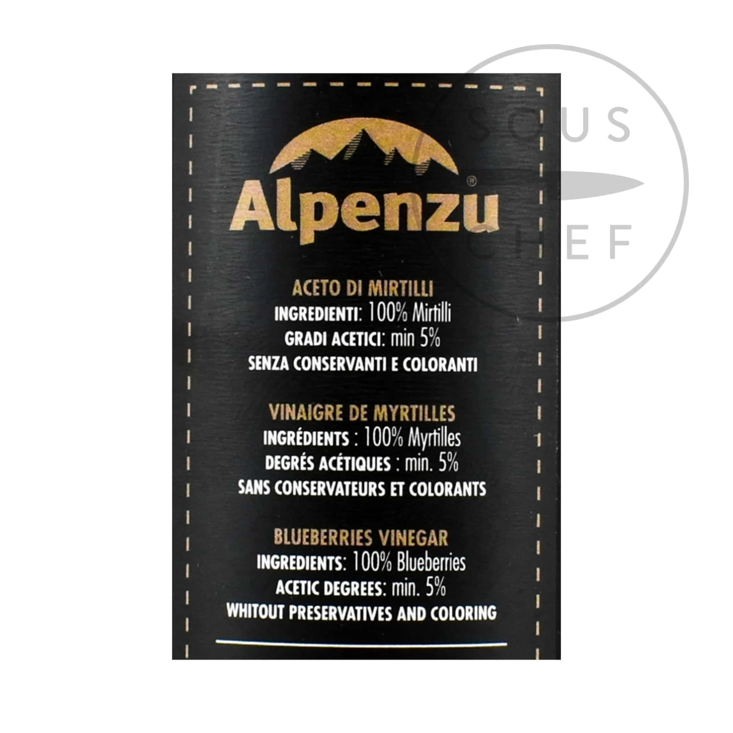 Alpenzu Blueberry Vinegar 250g 4 Alpenzu Blueberry Vinegar 250g - Image 2