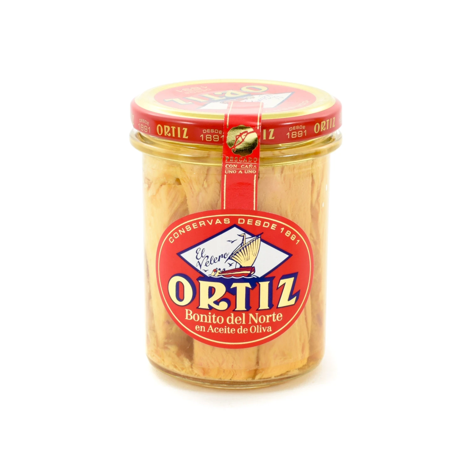 Ortiz Bonito Tuna Fillets In Olive Oil In Glass Jar 220g 3 Ortiz Bonito Tuna Fillets In Olive Oil In Glass Jar 220g