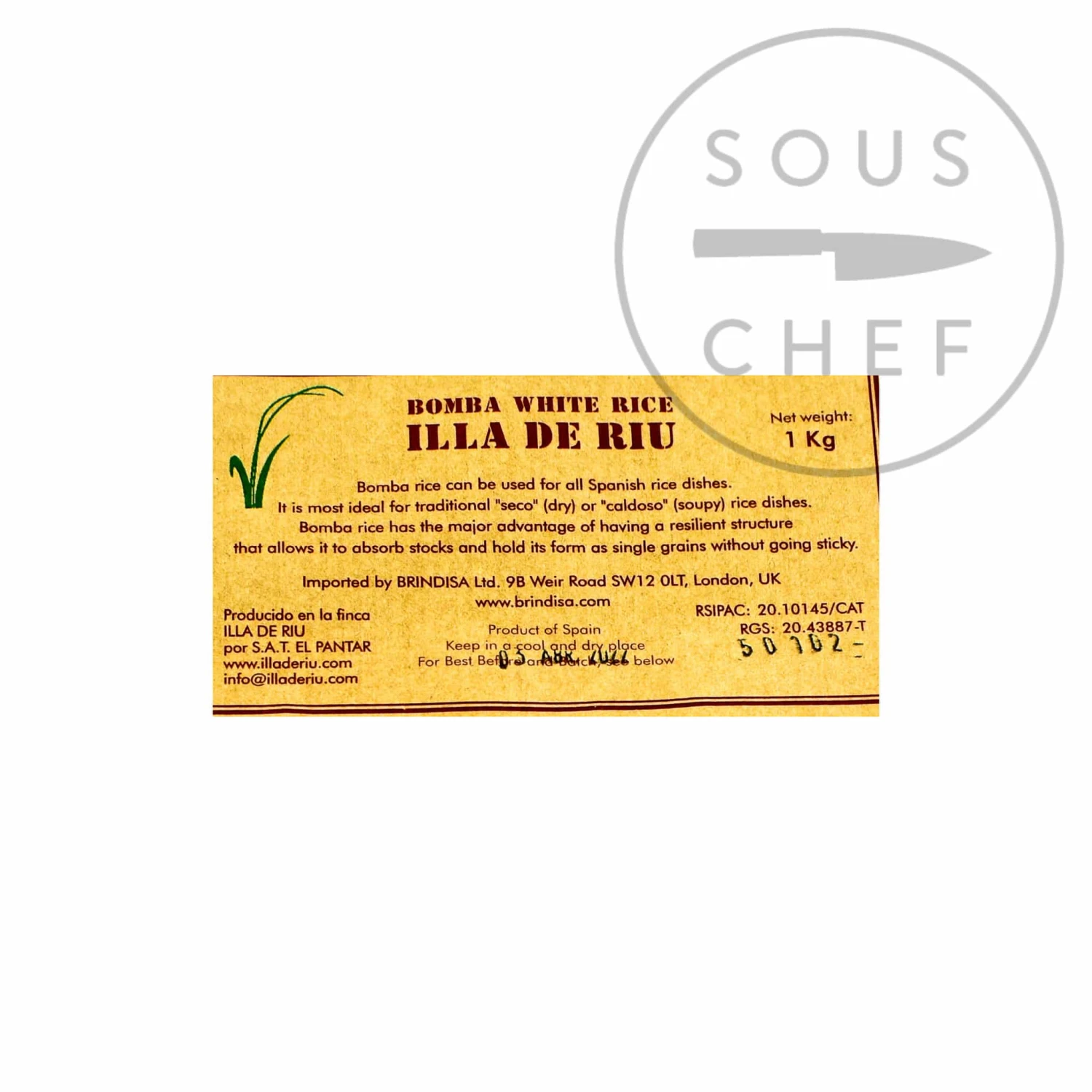 Bomba Paella Rice 1kg 4 Bomba Paella Rice 1kg - Image 2