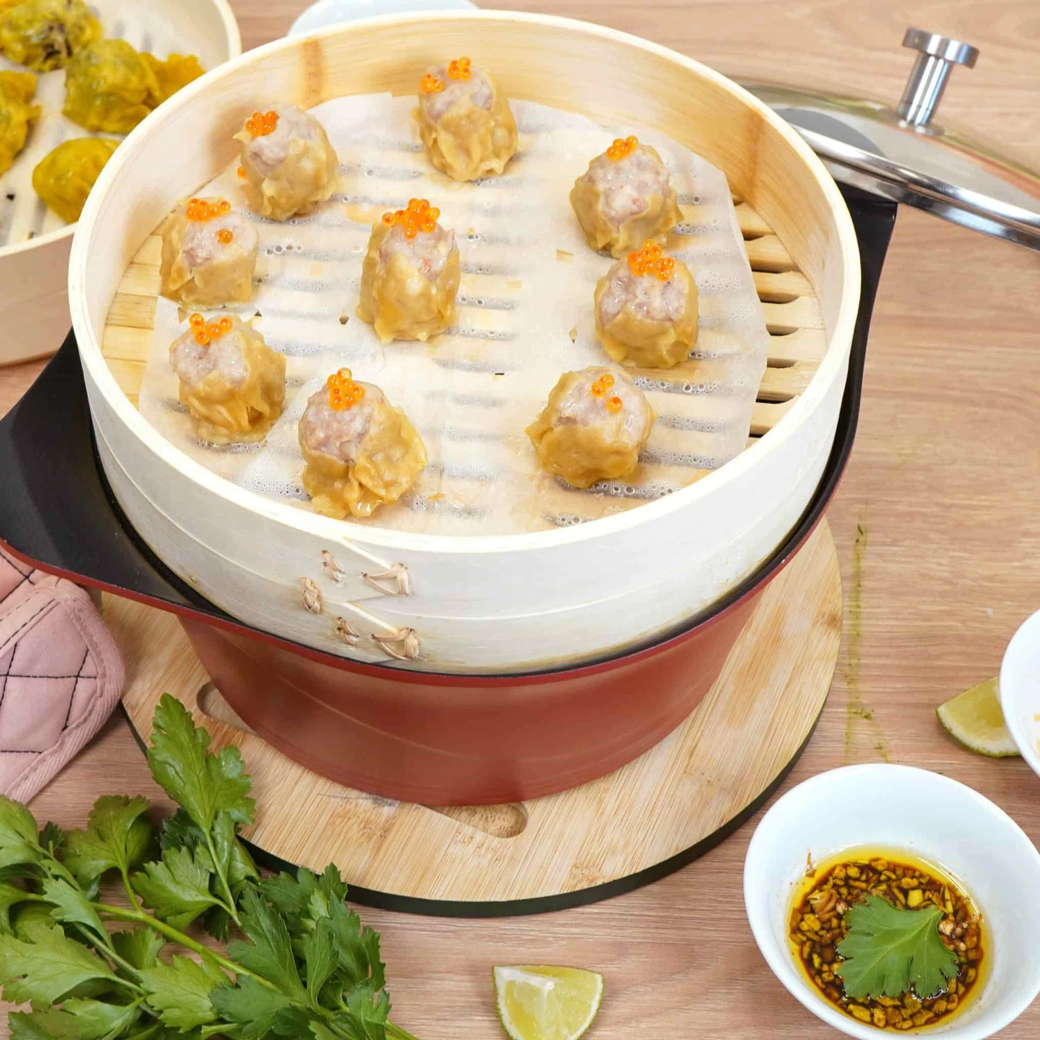 Cookut Bamboo Steamer 6 Cookut Bamboo Steamer - Image 4