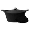 Cookut Multifunction Dutch Oven With Pot Holders, Black 2 Cookut Multifunction Dutch Oven With Pot Holders, Black -Home Kitchen CTblack