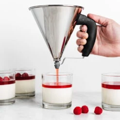 De Buyer Kwik Mini Piston Funnel 9 De Buyer Kwik Mini Piston Funnel -Home Kitchen DB0041 2