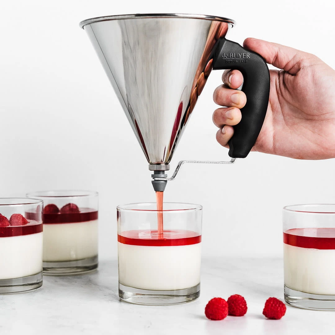 De Buyer Kwik Mini Piston Funnel 6 De Buyer Kwik Mini Piston Funnel - Image 4