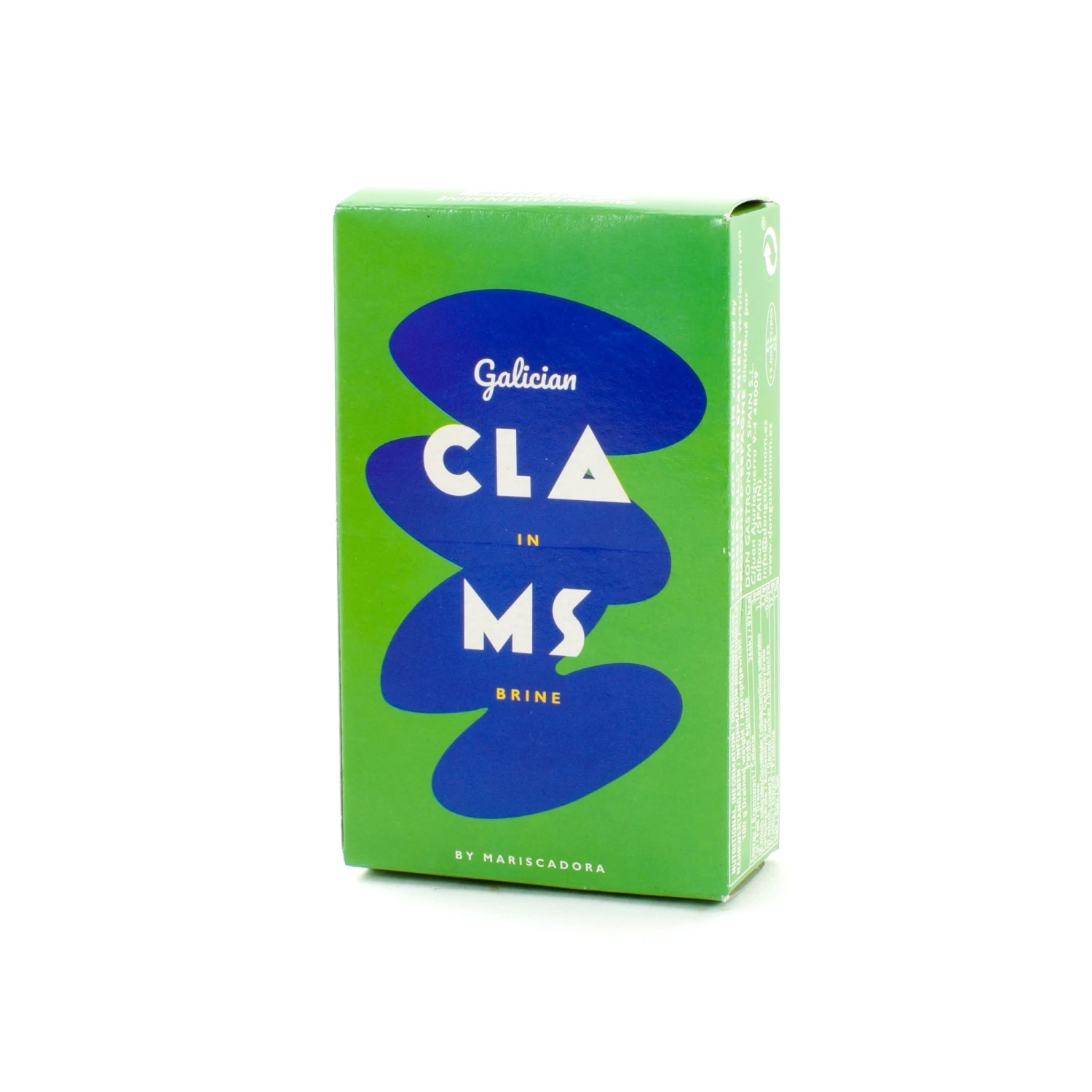 Galician Clams In Brine, 110g 3 Galician Clams In Brine, 110g