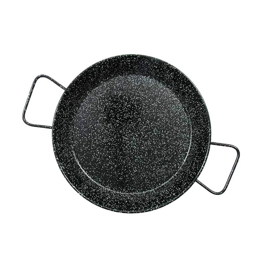 Enamelled Induction Paella Pan 30cm 3 Enamelled Induction Paella Pan 30cm