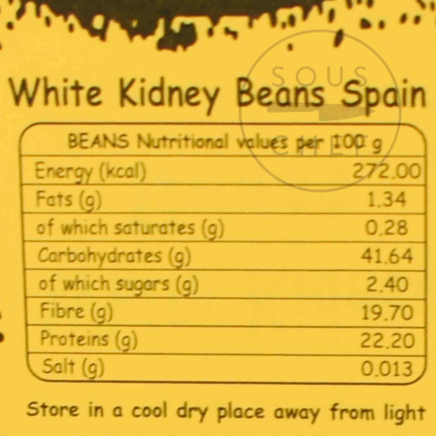 Dried Alubia Beans From Leon, 1kg 4 Dried Alubia Beans From Leon, 1kg - Image 2