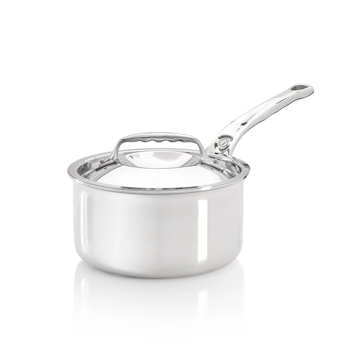 De Buyer Affinity Stainless Steel Saucepan With Lid 18cm 3 De Buyer Affinity Stainless Steel Saucepan With Lid 18cm