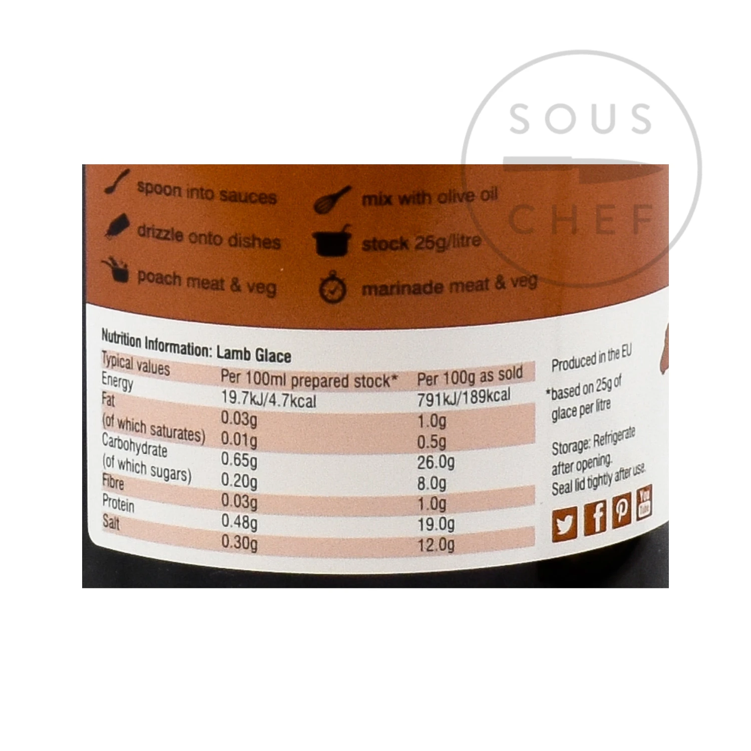 Essential Cuisine Lamb Glace 600g 6 Essential Cuisine Lamb Glace 600g - Image 4