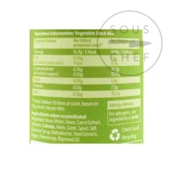 Essential Cuisine Vegetable Stock Mix 800g 5 Essential Cuisine Vegetable Stock Mix 800g -Home Kitchen EC0037 EssentialCuisineVegetableStockMix800g BoP