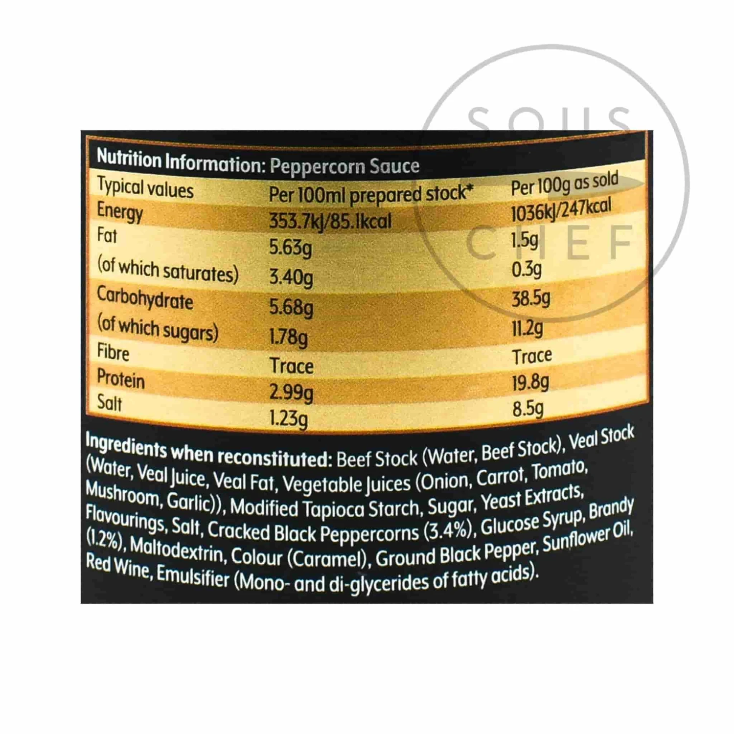 Essential Cuisine Peppercorn Sauce Base 800g 4 Essential Cuisine Peppercorn Sauce Base 800g - Image 2