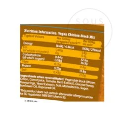 Essential Cuisine Vegan Chicken Stock 800g 5 Essential Cuisine Vegan Chicken Stock 800g -Home Kitchen EC0052EssentialCuisineVeganChickenStock800gIngredients