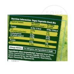 Essential Cuisine Vegan Vegetable Stock 800g 5 Essential Cuisine Vegan Vegetable Stock 800g -Home Kitchen EC0053EssentialCuisineVeganVegetableStock800gIngredients