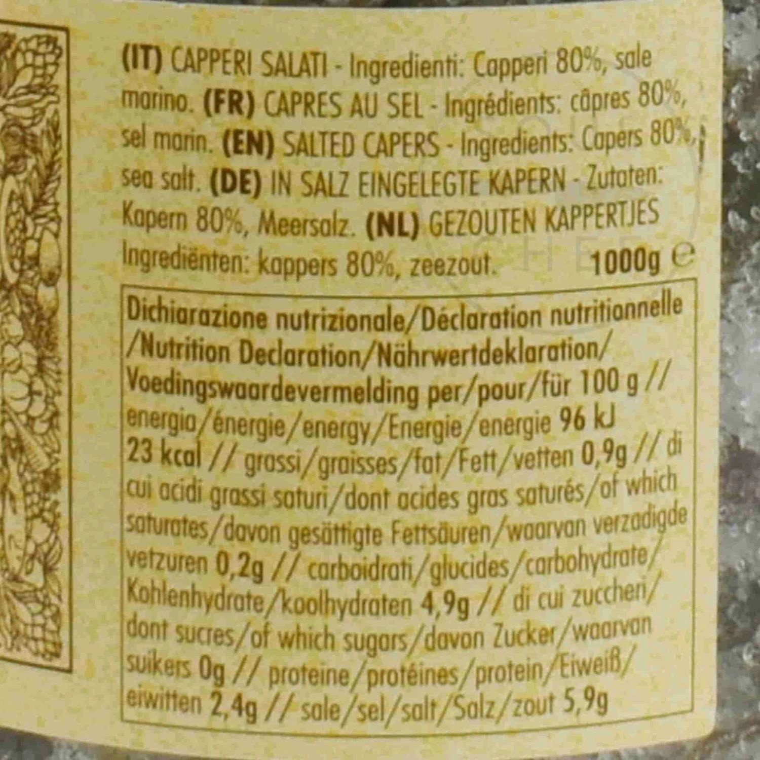 La Favorita Salted Capers 6 La Favorita Salted Capers - Image 4