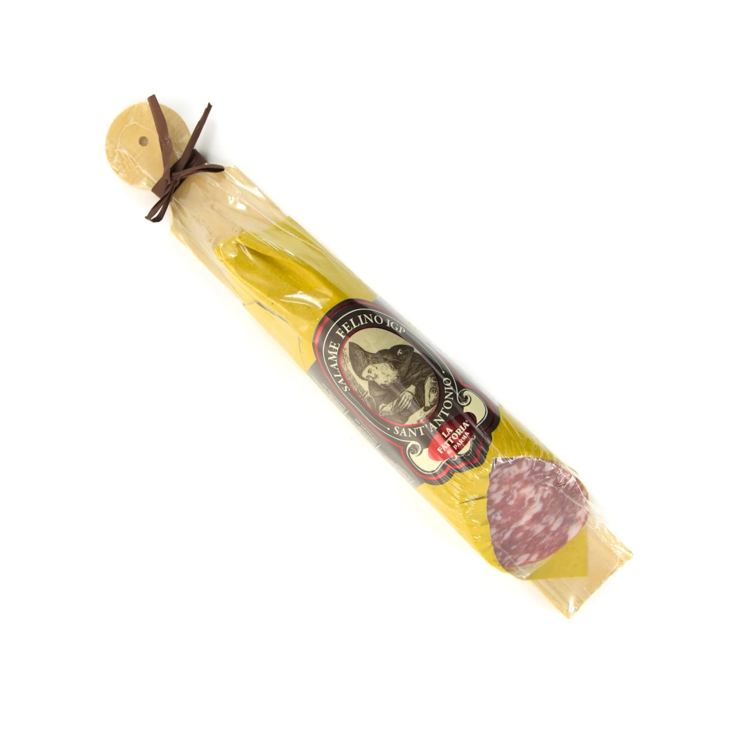 Salami Felino IGP Riserva With Wooden Carving Board, 300g 3 Salami Felino IGP Riserva With Wooden Carving Board, 300g