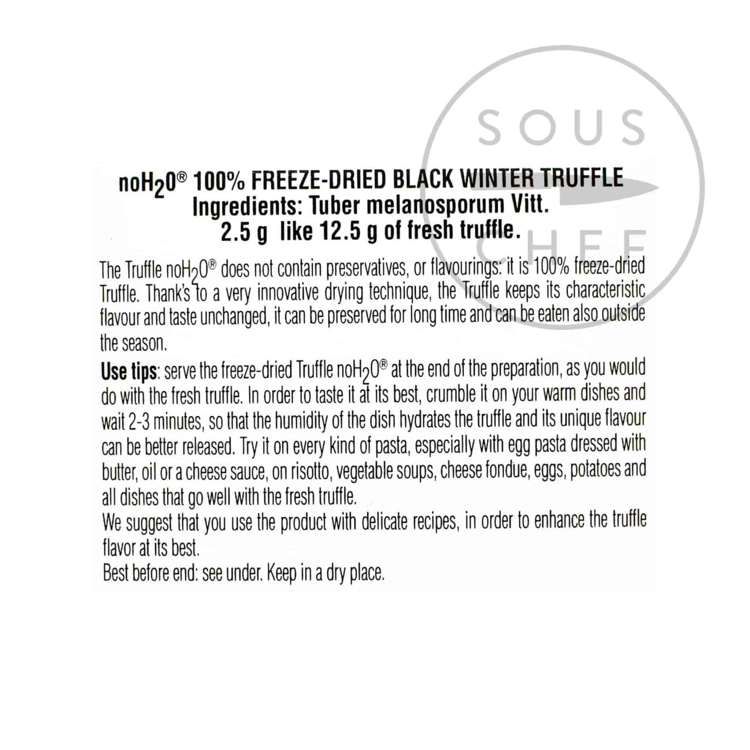 Freeze-Dried Winter Black Truffle 2.5g 5 Freeze-Dried Winter Black Truffle 2.5g - Image 3