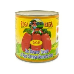 Rega DOP San Marzano Tomatoes 11 Rega DOP San Marzano Tomatoes -Home Kitchen GU0255B RegaDOPSanMarzanoTomatoes2550g