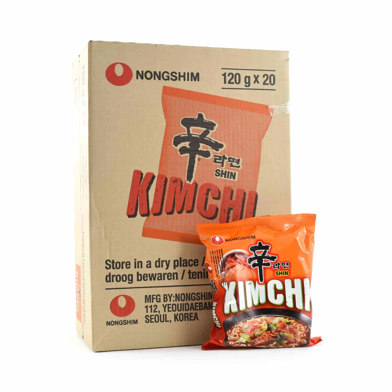 20 X Packs Of Nongshim Kimchi Ramyun Noodles 3 20 X Packs Of Nongshim Kimchi Ramyun Noodles