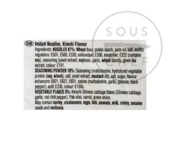 20 X Packs Of Nongshim Kimchi Ramyun Noodles 7 20 X Packs Of Nongshim Kimchi Ramyun Noodles -Home Kitchen ID0145 NongshimKimchiRamyunNoodlesx20packsnutrition