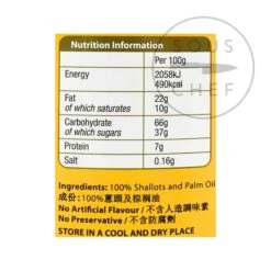 TG Pure Fried Shallot 1kg 5 TG Pure Fried Shallot 1kg -Home Kitchen ID1105 TGPureFriedShallot1kg BoP