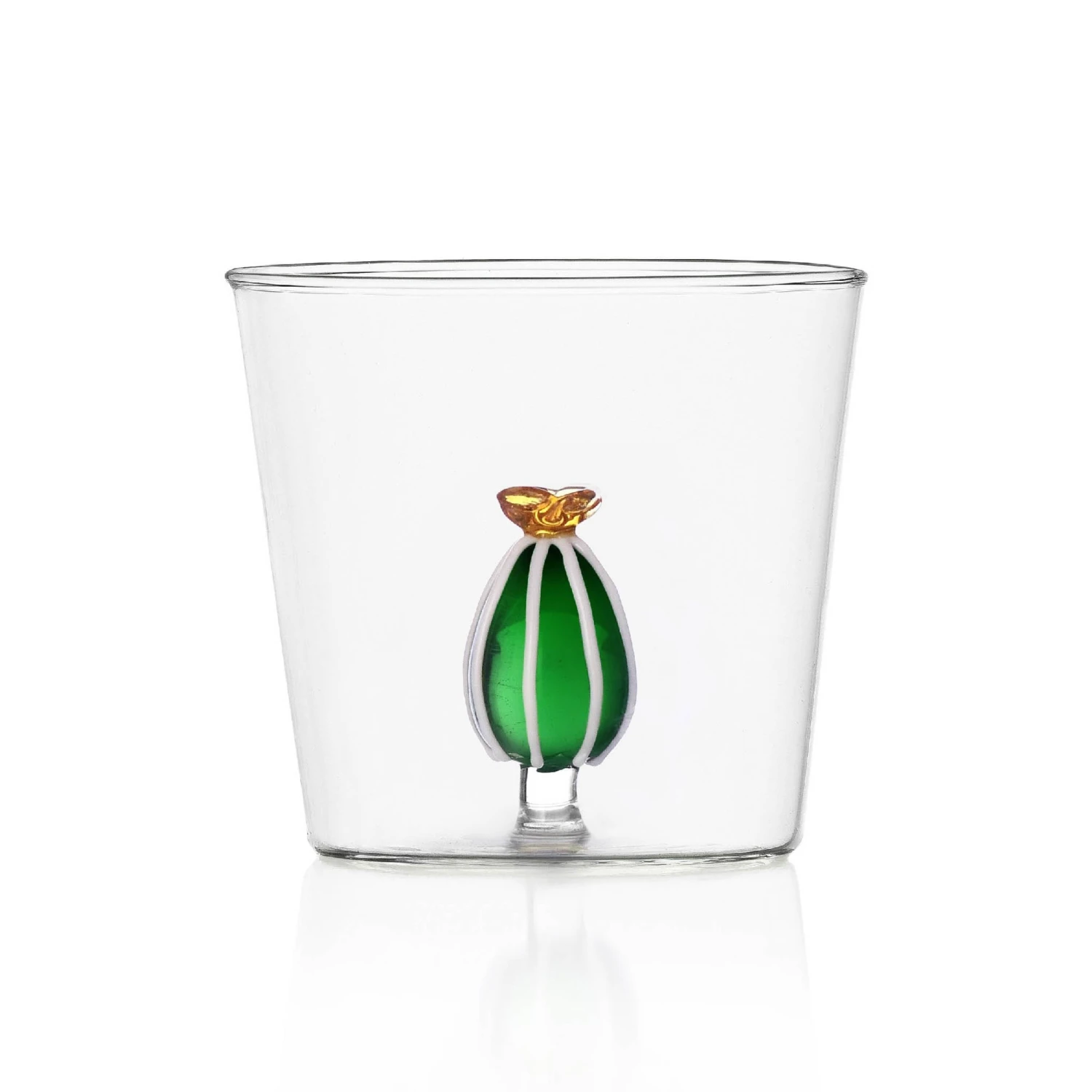 Ichendorf Milano Green Cactus With Flower Tumbler 35cl 3 Ichendorf Milano Green Cactus With Flower Tumbler 35cl
