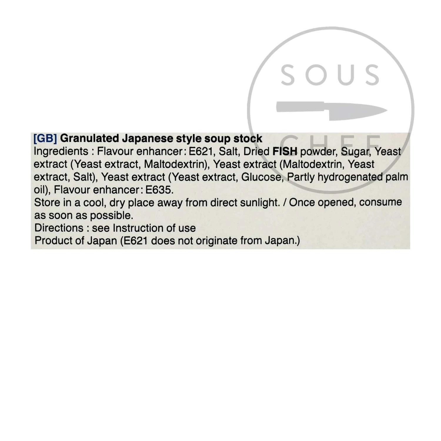 Shimaya Dashi No Moto Powder 1Kg 4 Shimaya Dashi No Moto Powder 1Kg - Image 2