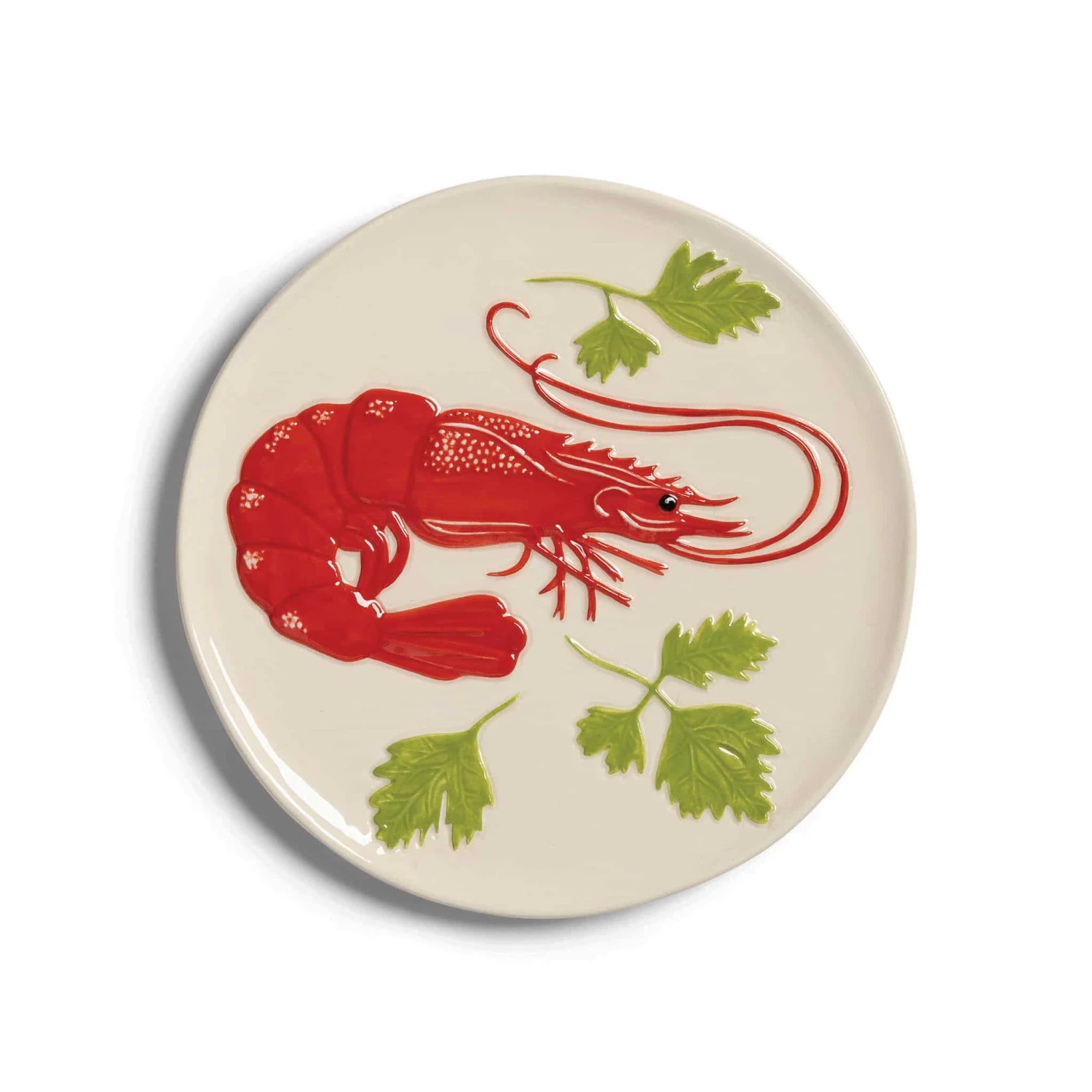 & Klevering Set Of 4 Assorted Seafood Side Plates, 16cm 6 & Klevering Set Of 4 Assorted Seafood Side Plates, 16cm - Image 4