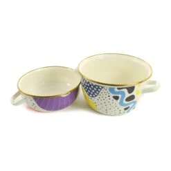 Abstract Enamel Mussel Pot 11 Abstract Enamel Mussel Pot -Home Kitchen KP0027 AbstractEnamelMusselPot 2