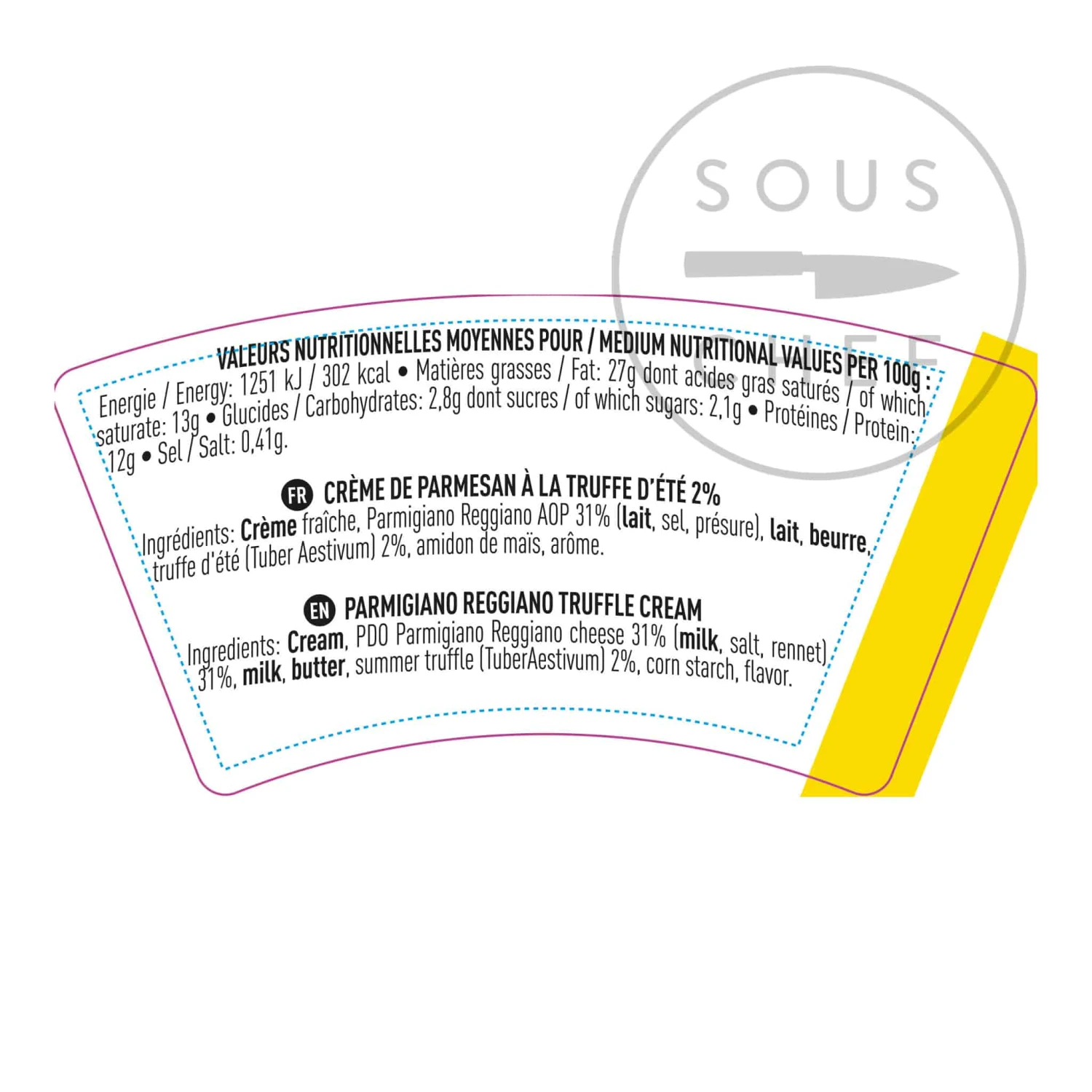 Maison Bremond Parmigiano Reggiano Truffle Cream 110g 4 Maison Bremond Parmigiano Reggiano Truffle Cream 110g - Image 2