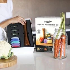 Masontops Complete At Home Wide Mouth Fermentation Kit 9 Masontops Complete At Home Wide Mouth Fermentation Kit -Home Kitchen MJ0001MasontopsCompleteAtHomeWideMouthFermentationKitLife