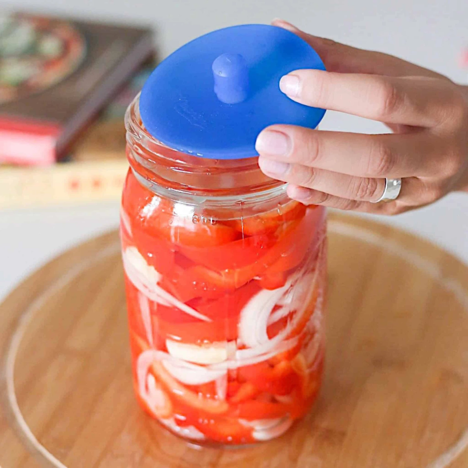 Masontops Wide Mouth Pickle Pipes, Set Of 4 5 Masontops Wide Mouth Pickle Pipes, Set Of 4 - Image 3