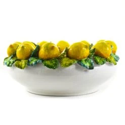 Handmade Tuscan Lemon Bowl 35cm 8 Handmade Tuscan Lemon Bowl 35cm -Home Kitchen NC0002 HandmadeTuscanLemonBowl35cm