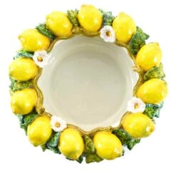 Handmade Tuscan Lemon Bowl 35cm 9 Handmade Tuscan Lemon Bowl 35cm -Home Kitchen NC0002 HandmadeTuscanLemonBowl35cm3