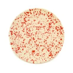 Puglia Red Splatter Dinner Plate 27cm