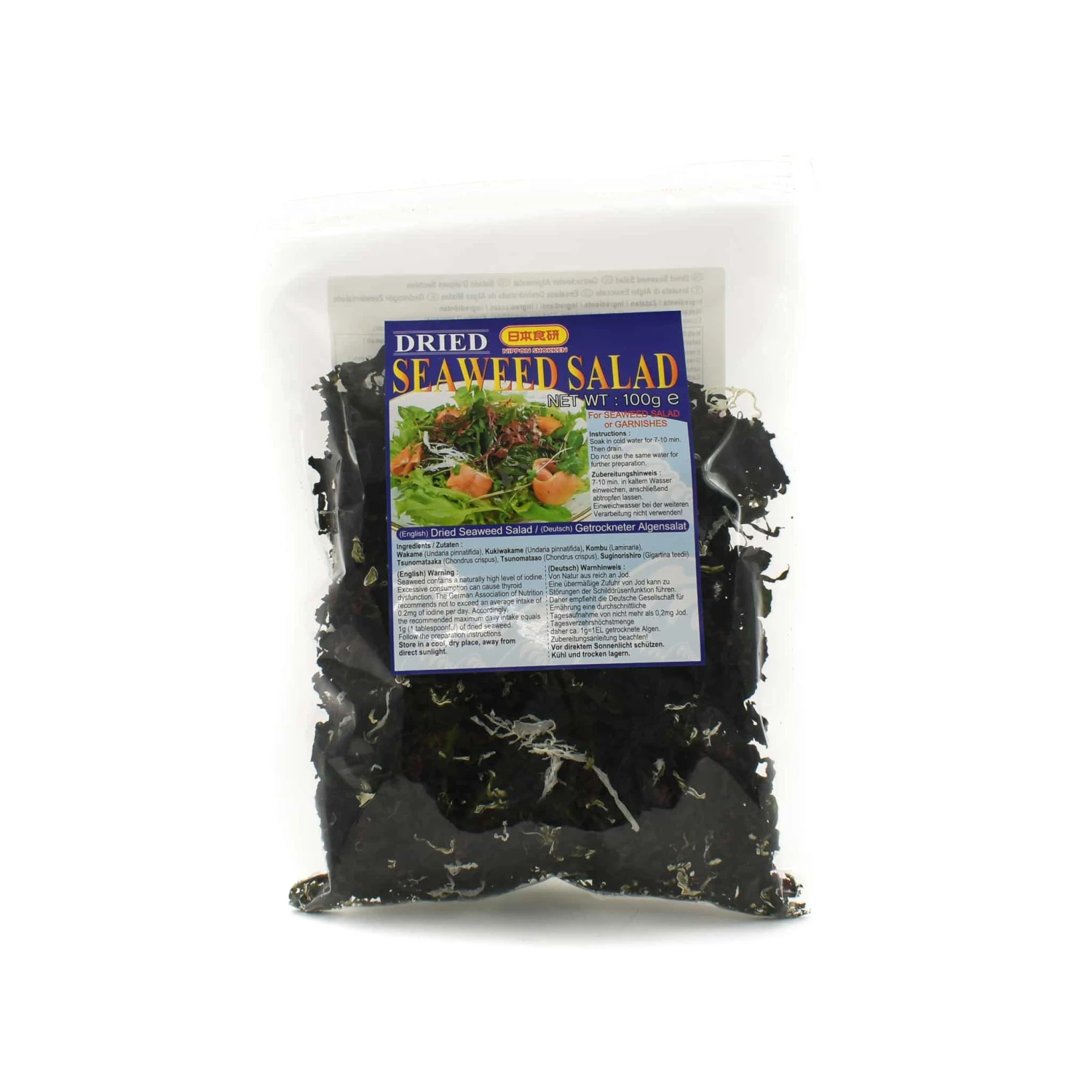 Nihon Shokken Dried Seaweed Salad, 100g 3 Nihon Shokken Dried Seaweed Salad, 100g