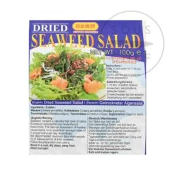 Nihon Shokken Dried Seaweed Salad, 100g 6 Nihon Shokken Dried Seaweed Salad, 100g -Home Kitchen NS0003 NihonShokkenDriedSeaweedSalad100g ING