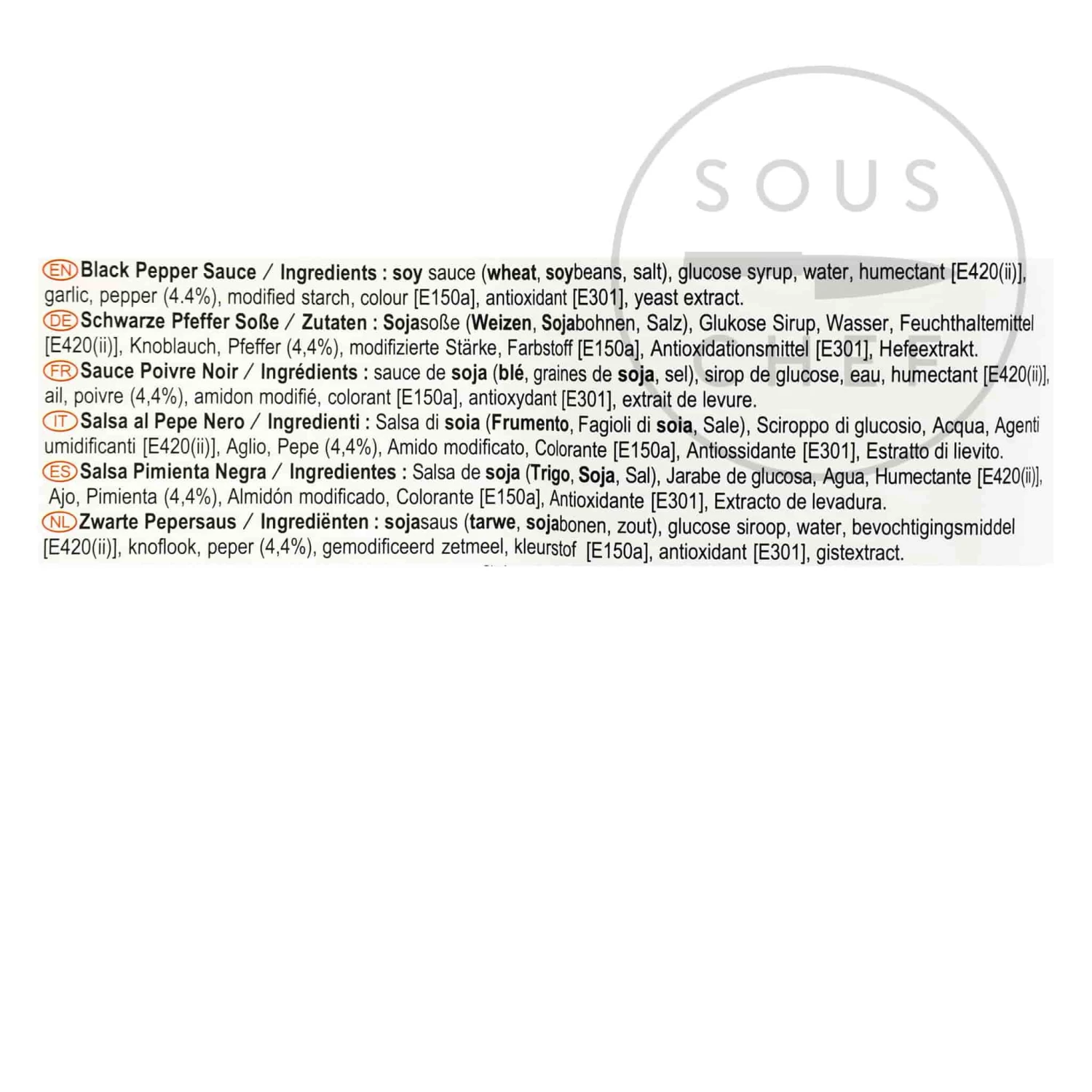 Nihon Shokken Black Pepper Sauce 2kg 4 Nihon Shokken Black Pepper Sauce 2kg - Image 2