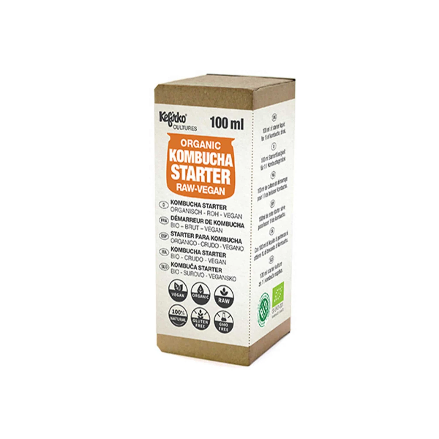 Kefirko Organic Kombucha Starter, 100ml 3 Kefirko Organic Kombucha Starter, 100ml