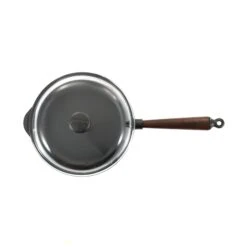Skeppshult Traditional Cast Iron Deep Saute Pan With Lid 25cm 8 Skeppshult Traditional Cast Iron Deep Saute Pan With Lid 25cm -Home Kitchen SH0019 Skeppshult Traditional Cast Iron Deep Saute Pan with Lid 3
