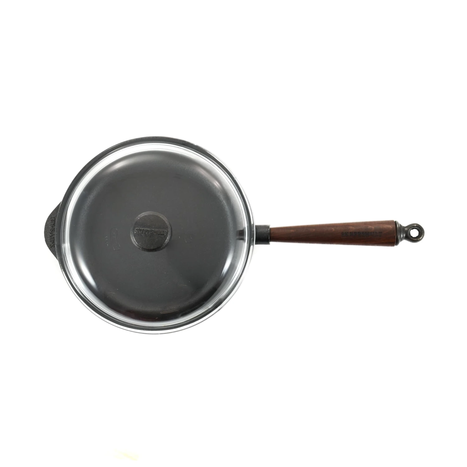 Skeppshult Traditional Cast Iron Deep Saute Pan With Lid 25cm 5 Skeppshult Traditional Cast Iron Deep Saute Pan With Lid 25cm - Image 3