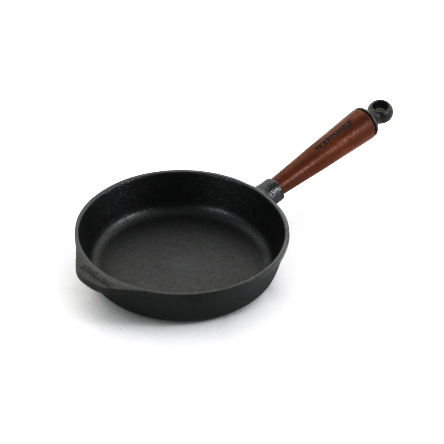 Skeppshult Traditional Cast Iron Deep Saute Pan 20cm 3 Skeppshult Traditional Cast Iron Deep Saute Pan 20cm