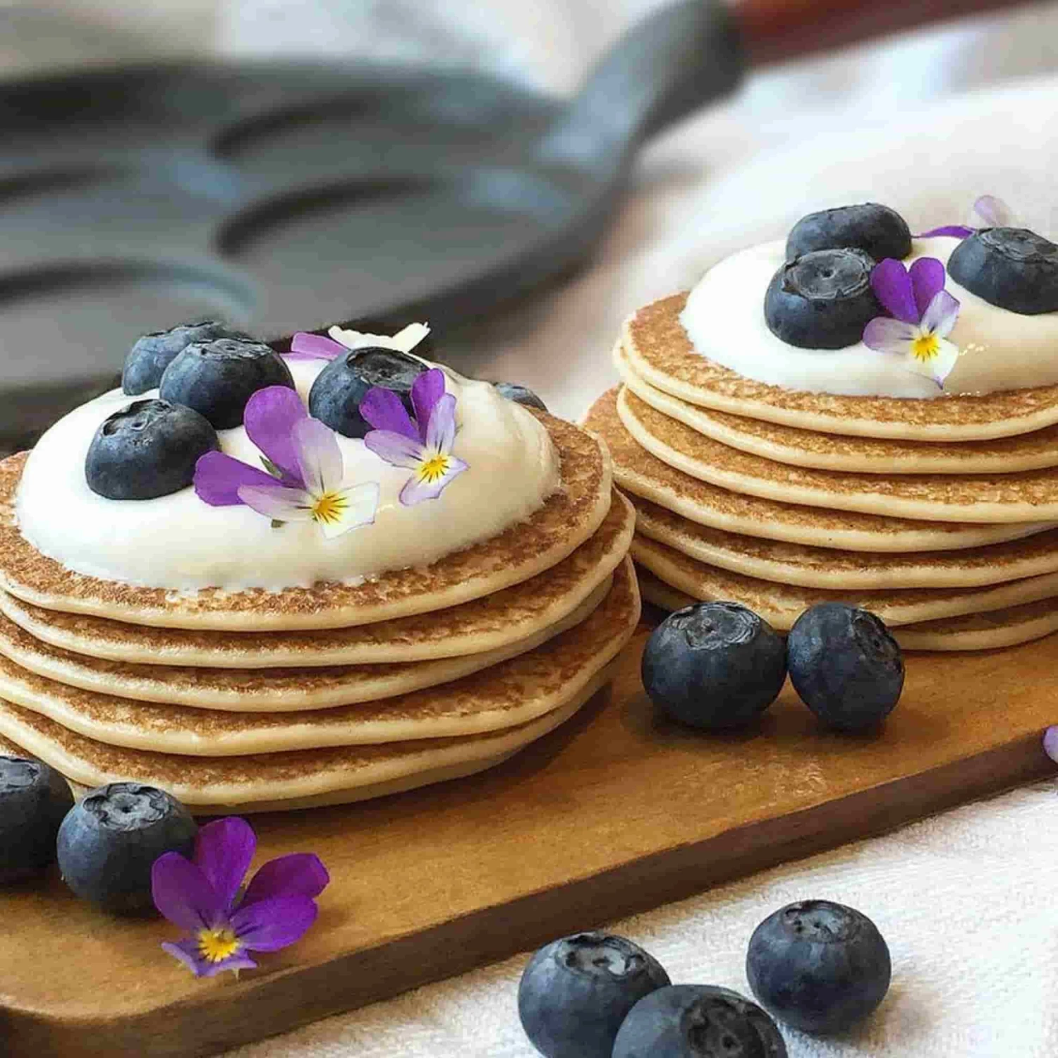 Skeppshult Traditional Cast Iron Scotch Pancake Pan, 23cm 4 Skeppshult Traditional Cast Iron Scotch Pancake Pan, 23cm - Image 2