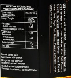 Home Kitchen -Home Kitchen SI0002 Lee Kum Kee XO Sauce 3