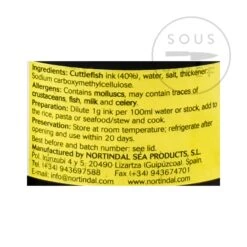 Squid Ink Jar (Cuttlefish Ink) -Home Kitchen SQ0004C SquidInkJar CuttlefishInk 90g 2