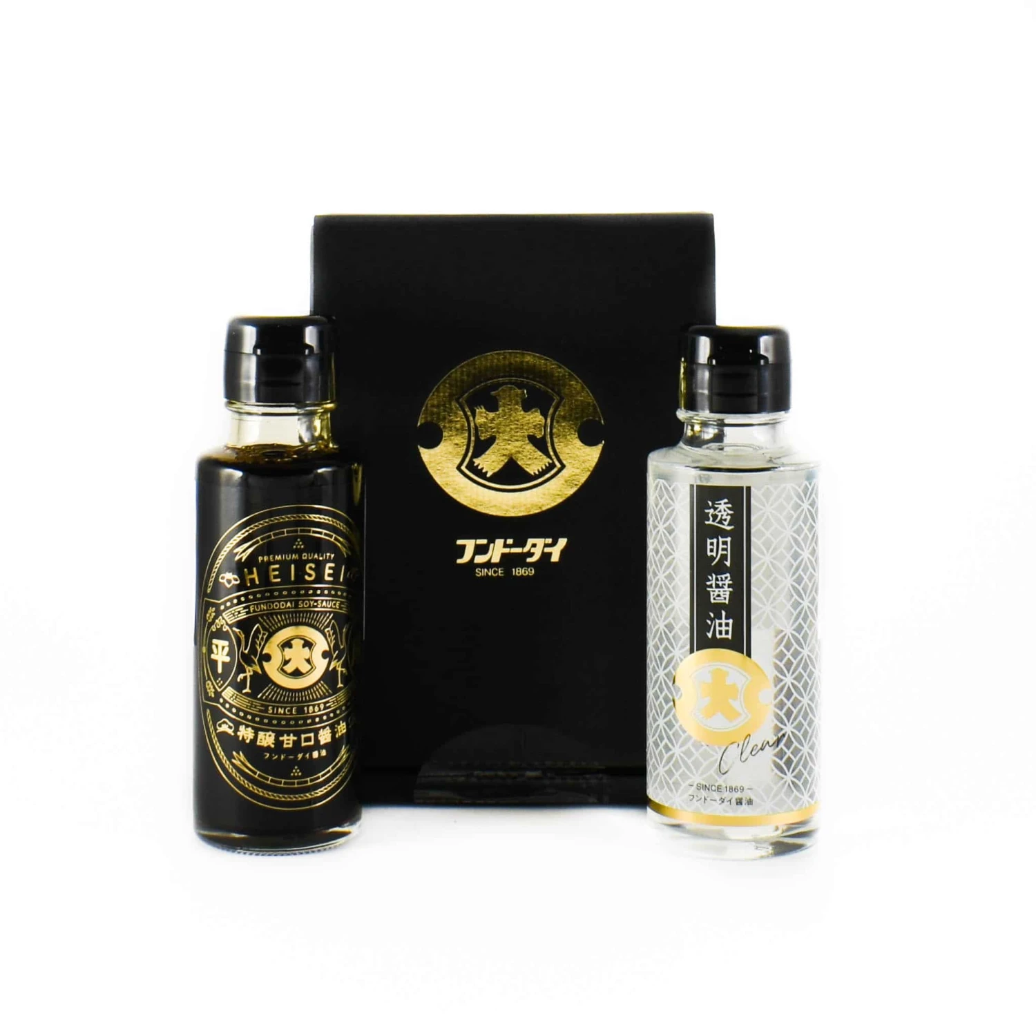 Fundodai Soy Sauce Set, 100ml X 2 3 Fundodai Soy Sauce Set, 100ml X 2