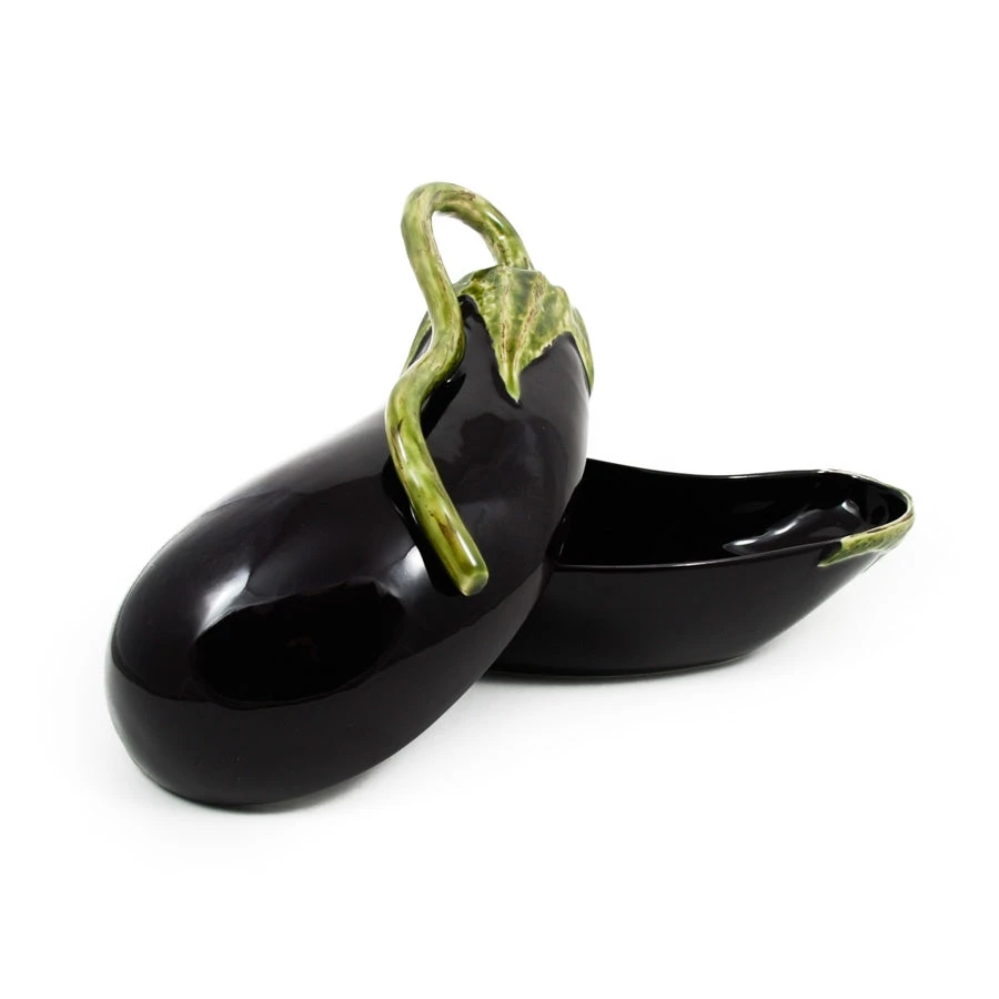 Bordallo Pinheiro Aubergine Dish 28cm 3 Bordallo Pinheiro Aubergine Dish 28cm