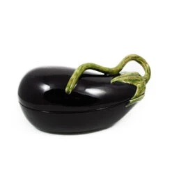 Bordallo Pinheiro Aubergine Dish 28cm 8 Bordallo Pinheiro Aubergine Dish 28cm -Home Kitchen aubergine dish shine