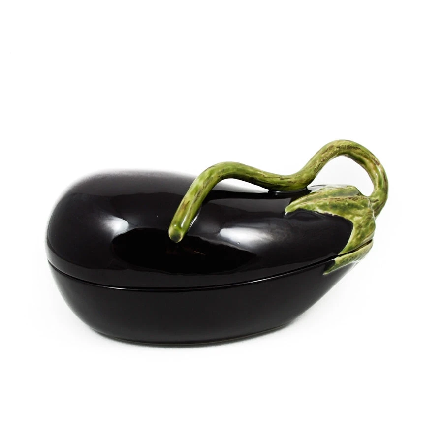 Bordallo Pinheiro Aubergine Dish 28cm 5 Bordallo Pinheiro Aubergine Dish 28cm - Image 3