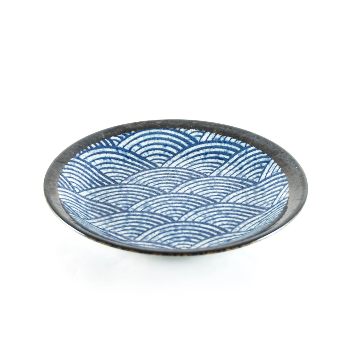 Blue Wave Medium Plate 22cm 6 Blue Wave Medium Plate 22cm - Image 4