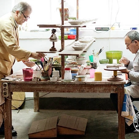 Bordallo Pinheiro Curved Cabbage Leaf Bowl 9cm 5 Bordallo Pinheiro Curved Cabbage Leaf Bowl 9cm - Image 3